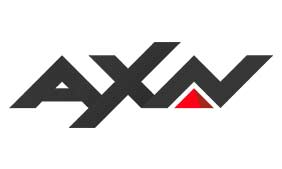 Logo do canal AXN.