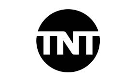 Logo do canal TNT.